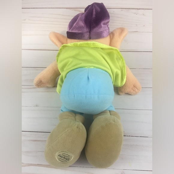 Dopey Dwarf Authentic Disney Store Exclusive Stuffed Plush Snow White Doll Toy - Picture 5 of 6